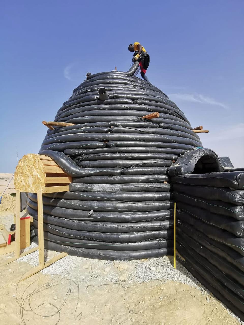 Raising the dome